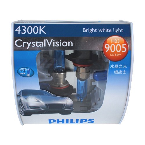 PHILIPS CRYSTAL VISION 4300K - HB3 9005CV
